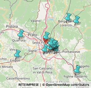Mappa Presso Croce Viola, 50019 Sesto Fiorentino FI, Italia (12.35786)