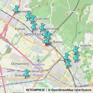 Mappa Presso Croce Viola, 50019 Sesto Fiorentino FI, Italia (2.25308)