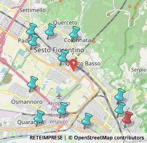 Mappa Presso Croce Viola, 50019 Sesto Fiorentino FI, Italia (2.72417)
