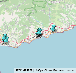 Mappa Rondò G. Garibaldi, 18038 Sanremo IM, Italia (5.37182)