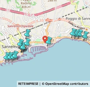 Mappa Via Giovanni Vesco, 18038 Sanremo IM, Italia (1.27933)