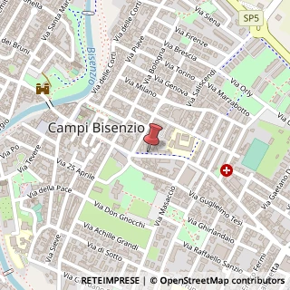 Mappa Via B. Buozzi, 17, 50013 Campi Bisenzio, Firenze (Toscana)