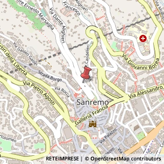 Mappa Via Dante Alighieri, 476, 18038 Sanremo, Imperia (Liguria)