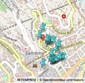 Mappa Via Z, 18038 Sanremo IM, Italia (0.2025)