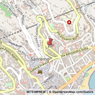 Mappa Via Zeffiro Massa, 143, 18038 Sanremo, Imperia (Liguria)