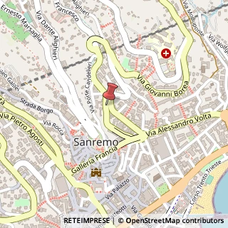 Mappa Via San Francesco, 58/b, 18038 Sanremo, Imperia (Liguria)