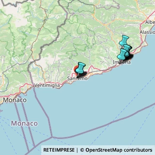 Mappa Via Zeffiro Massa, 18038 Sanremo IM, Italia (16.06833)