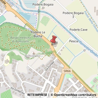 Mappa Via Regina Margherita, 206, 59016 Poggio a Caiano, Prato (Toscana)