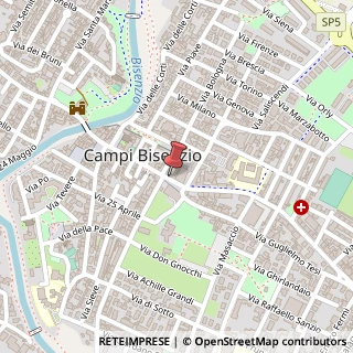Mappa Via Santo Stefano, 5, 50013 Campi Bisenzio, Firenze (Toscana)