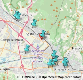 Mappa CC CENTRO SESTO, 50019 Sesto Fiorentino FI, Italia (4.87545)