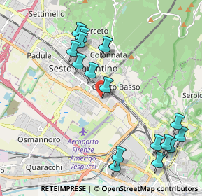 Mappa CC CENTRO SESTO, 50019 Sesto Fiorentino FI, Italia (2.35471)