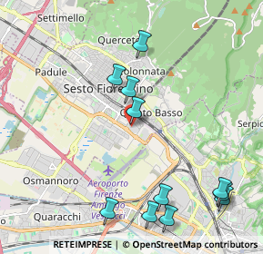 Mappa CC CENTRO SESTO, 50019 Sesto Fiorentino FI, Italia (2.47545)