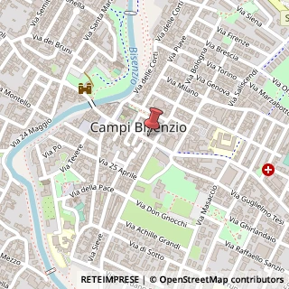 Mappa Via Santo Stefano, 121, 50013 Campi Bisenzio, Firenze (Toscana)