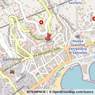 Mappa Via Val del Ponte, 55, 18038 Sanremo, Imperia (Liguria)