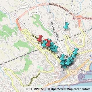 Mappa Strada Monte Faudo, 18038 Sanremo IM, Italia (0.493)