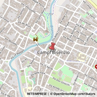 Mappa Via Santo Stefano, 83, 50013 Campi Bisenzio, Firenze (Toscana)