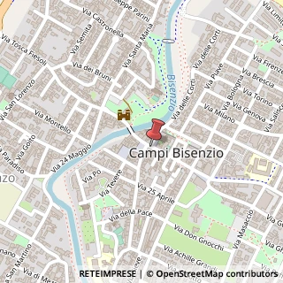 Mappa Via Santo Stefano, 36, 50013 Campi Bisenzio, Firenze (Toscana)