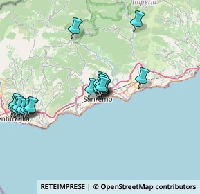 Mappa , 18038 Sanremo IM, Italia (7.717)