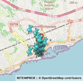 Mappa , 18038 Sanremo IM, Italia (0.5605)