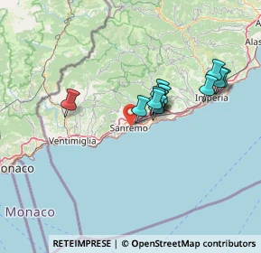 Mappa , 18038 Sanremo IM, Italia (11.27308)
