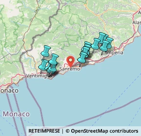 Mappa , 18038 Sanremo IM, Italia (10.3495)