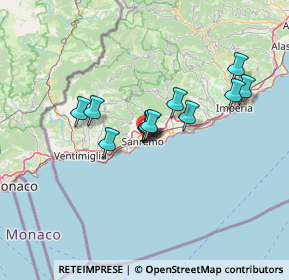 Mappa , 18038 Sanremo IM, Italia (10.13)