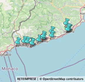 Mappa , 18038 Sanremo IM, Italia (11.785)