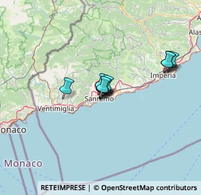 Mappa , 18038 Sanremo IM, Italia (9.35727)