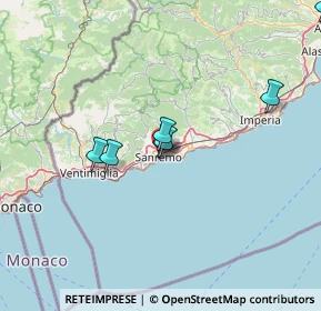 Mappa , 18038 Sanremo IM, Italia (33.80455)