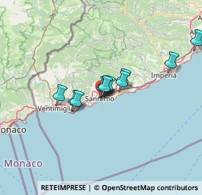 Mappa , 18038 Sanremo IM, Italia (9.51273)