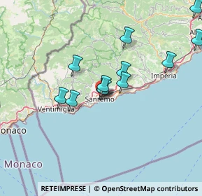 Mappa , 18038 Sanremo IM, Italia (13.4475)