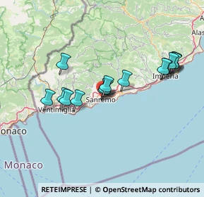 Mappa , 18038 Sanremo IM, Italia (13.746)