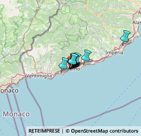 Mappa , 18038 Sanremo IM, Italia (3.74273)