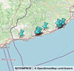 Mappa , 18038 Sanremo IM, Italia (11.47462)