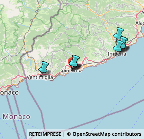 Mappa , 18038 Sanremo IM, Italia (13.54417)