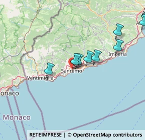 Mappa , 18038 Sanremo IM, Italia (22.12273)