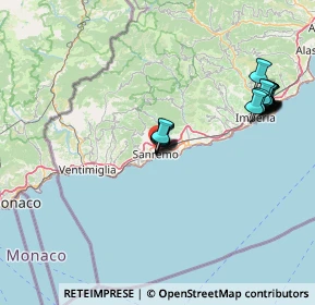 Mappa , 18038 Sanremo IM, Italia (15.92333)