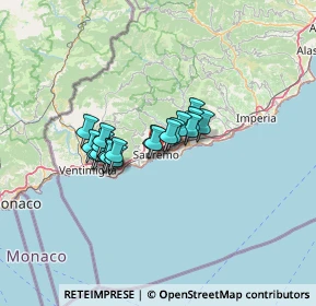Mappa , 18038 Sanremo IM, Italia (8.846)