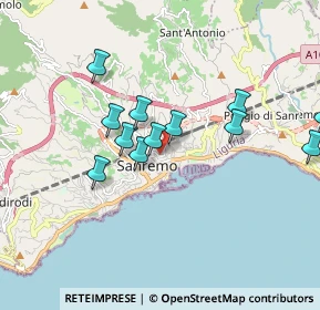 Mappa , 18038 Sanremo IM, Italia (1.69417)