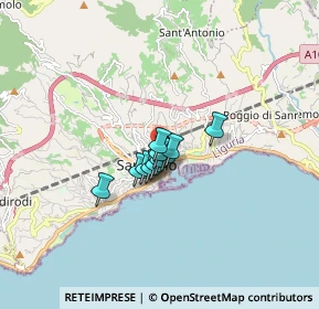 Mappa , 18038 Sanremo IM, Italia (0.81727)