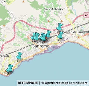 Mappa , 18038 Sanremo IM, Italia (1.53333)