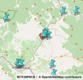 Mappa Via 25 Aprile, 50068 Rufina FI, Italia (5.35357)