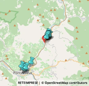 Mappa Via 25 Aprile, 50068 Rufina FI, Italia (2.98667)