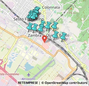 Mappa Via Petrosa 19 Centro Commerciale Sesto, 50019 Sesto Fiorentino FI, Italia (0.9585)