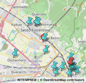 Mappa Croce Viola, 50019 Sesto Fiorentino FI, Italia (2.82579)