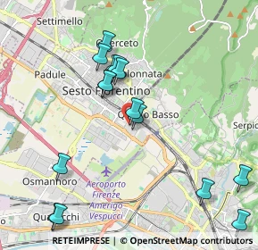 Mappa Croce Viola, 50019 Sesto Fiorentino FI, Italia (2.254)