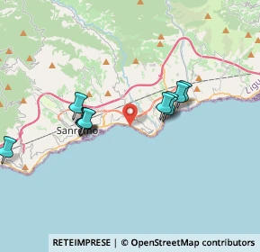 Mappa Corso Giuseppe Mazzini, 18038 Sanremo IM, Italia (3.27727)