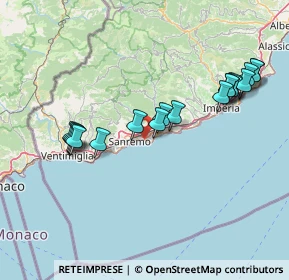 Mappa Corso Giuseppe Mazzini, 18038 Sanremo IM, Italia (15.80889)