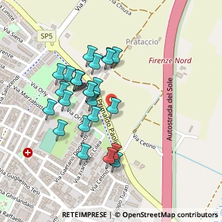 Mappa Viale primaldo paolieri, 50013 Campi Bisenzio FI, Italia (0.20741)