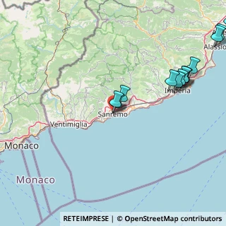 Mappa Via Z. Massa, 18038 Sanremo IM, Italia (21.14)
